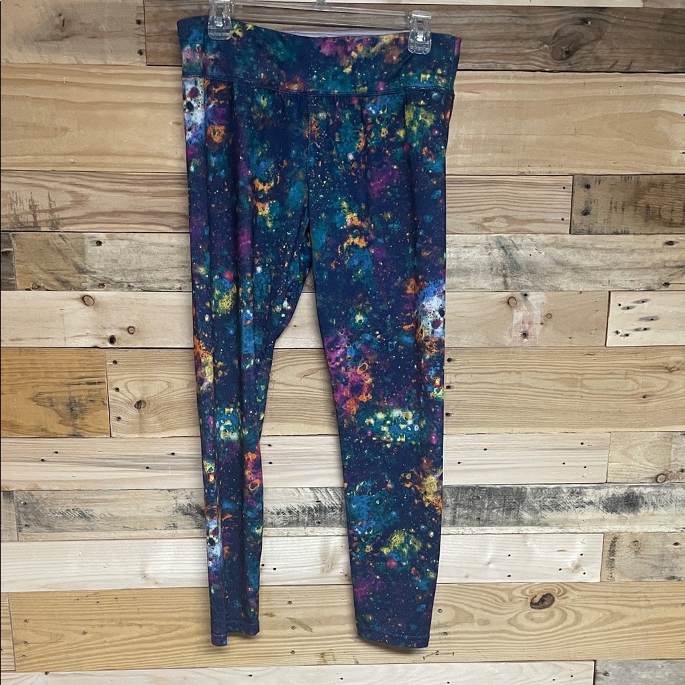 High Energie size XL Multicolor Cosmic Leggings